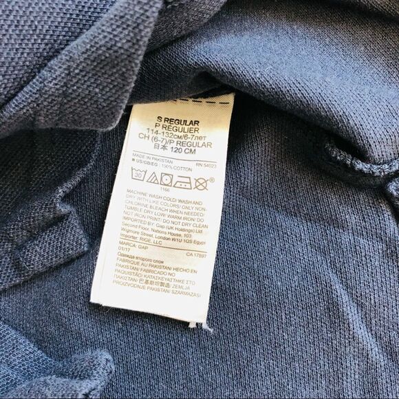 Gap Kids Long sleeved Pique Polo Shirt - Picture 3 of 6